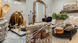 2024 NEW YEAR CLEAN AND DECORATE  DECORATING AFTER CHRISTMAS  WINTER DECOR IDEAS  NEW HOUSE [upl. by Mahgirb]