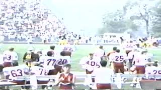 1989 Shippensburg University Football vs Bloomsburg Guarini 44 YD FG [upl. by Cromwell]