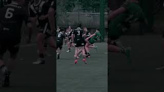 Brick wall tackle grassroots rugbyleague rugbyplayer stanningley sports [upl. by Yedorb173]