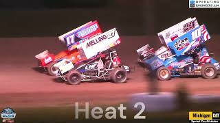 6282024Rainout GLSS MichiganCAT Heats I96 Speedway [upl. by Corabella100]