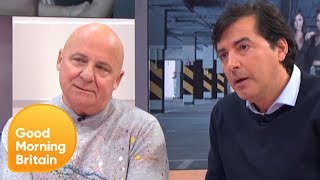 Chefs Aldo Zilli and JeanChristophe Novelli on Celebrity Hunted  Good Morning Britain [upl. by Romaine]