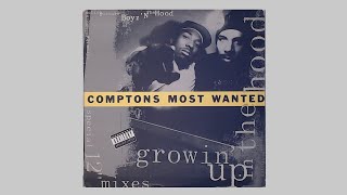 Comptons Most Wanted  Growin Up In The Hood Big OG Hood Funky Beat Remix  1991 Epic  Vinyl [upl. by Anaidni]