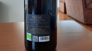 Sicilia Doc Nero dAvola Nerè Feudo Maccari winery [upl. by Sudaorb]