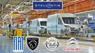 Fiat Commercial Vehicles Production  Ducato Boxer Jumper Movano  Italy Atessa [upl. by Stockmon]