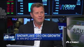 Snowflake CEO Frank Slootman on growth and a potential IPO [upl. by Silber]