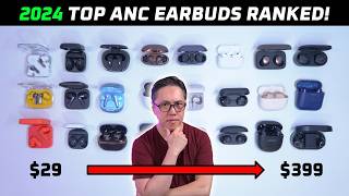 2024 Best Earbuds for Noise Canceling  Ranked ⚡ with ANC Samples [upl. by Aiak]