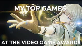 MY TOP GAMES AT THE VIDEO GAME AWARDS [upl. by Benge]