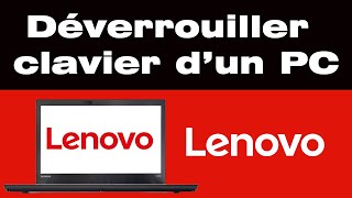 Comment débloquer le clavier dun ordinateur portable Lenovo [upl. by Starr]