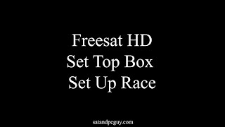 Which Freesat box is fastest to set up Recordable 4K v Humax Freesat v Manhattan Freesat Setup Race [upl. by Bellaude]