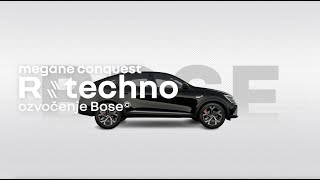 Novi Megane Conquest  Rtechno  Ozvočenje Bose  Renault Slovenija  Junij 2021 [upl. by Alliuqaj]