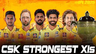 ✅IPL2025  CSK Strongest Playing XI for IPL 2025  Expert Team Analysis amp Predictions 🏏csk [upl. by Lenoel562]