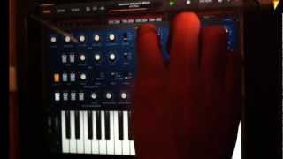 iPad Live Dub Techno Rutger Muller  quotSubmarine Driftquot  KORG iPolysix [upl. by Eldrid375]