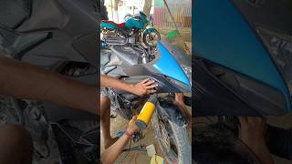 Bike modification bike tech ytshorts shorts youtubeshorts trending viralshort [upl. by Suu]