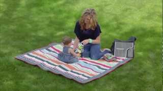 JJ Cole AllPurpose Blanket  Easy to carry easy to fold Perfect everywhere [upl. by Brownley337]