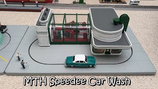 Operating Speedee Car Wash  MTH Trains [upl. by Caplan]