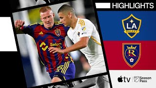 LA Galaxy vs Real Salt Lake  StoppageTime Magic  Full Match Highlights [upl. by Iclek230]