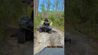 That Was Easy  Honda Pioneer 520 Yamaha Grizzly vs Root Silver Lake OHV redclayriders atv shorts [upl. by Vescuso788]