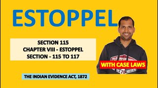 Estoppel  Section 115 of Indian Evidence Act  Law of Evidence [upl. by Mariand]