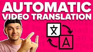 How to Automatically Translate Videos Online Automatic Video Translator [upl. by Enilegna961]