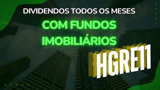 DIVIDENDOS MENSAIS COM HGRE11  AULA 38 [upl. by Naened]