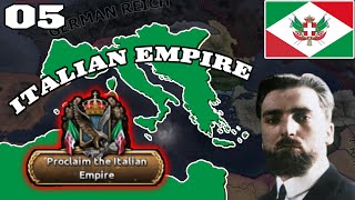 HOI4  Making the GREATEST Italy — Italian Empire [upl. by Nosnek]