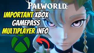 Palworld Xbox Gamepass Multiplayer Information [upl. by Okkin]