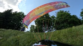 Paragliding mistake  My longest 3 min flight [upl. by Asiuol]