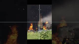 Seconds to Impact Ukrainian Drone Obliterates Russian BTR82A Vehicle on the Battlefield ukraine [upl. by Lad]