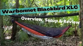 Warbonnet Blackbird XLC Hammock  Overview Setup and Review [upl. by Meador77]