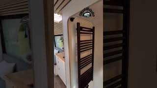 Modern DIY RV with washer dryer combo [upl. by Nivac595]