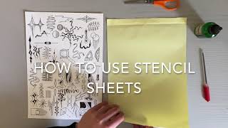 How To Use Stencil Transfer Paper Sheets  Handpoketattoonl [upl. by Atekahs464]