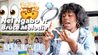 Nel Ngabo  Mutuale ft Bruce Melodie Official video Reaction Video  Chris Hoza [upl. by Huberty]