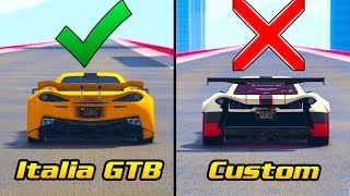 WARNING KNOW THIS BEFORE YOU BUY THE quotITALIA GTB CUSTOMquot GTA Online [upl. by Julianne]