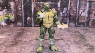 NECA Teenage Mutant Ninja Turtles The Last Ronin The Last Ronin Battle Damage Review [upl. by Edsel126]