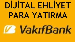 Vakıfbank Dijital Ehliyet Para Yatırma Nasıl Yapılır [upl. by Arno]