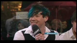 Marianas Trench Live at Much  Interview part 1 [upl. by Ayhtak]