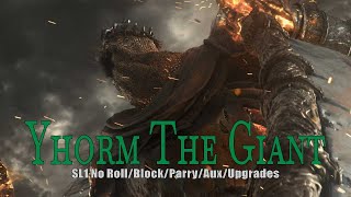 Yhorm The Giant SL1 0 No RollBlockParryAux Flawless [upl. by Einnaf]