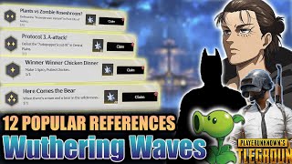 12 Popular References in Wuthering Waves [upl. by Rafferty]