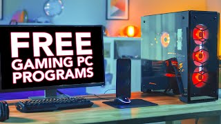 25 FREE PC Programs Every Gamer Should Have 2021 [upl. by Alyakcim]