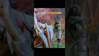 Kratos vs haimdall godofwarragnarokvalhalla gowragnarok godofwar godofwarragnarok gaming [upl. by Eikcin627]