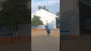 Flowing Outswing Fast Bowling Practice with Tennis Cricket Ball cricket fastbowling practice [upl. by Lednyk231]