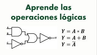 Operaciones lógicas para electrónica digital [upl. by Terrence]