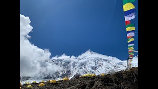 Manaslu expedition 2024 Circuit summit attempt [upl. by Dranel957]