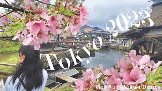 Vlog  28  Tokyo 2023  Mt Fuji via Klook Fuji Shibazakura Festival Pano Ropeway Ramen Manrai [upl. by Wilfrid956]