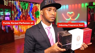 Furida Korjad Perfumes ah oo Aad u Tayo iyo Caraf Badan Unboxing Fragrance Haul [upl. by Diantha]