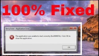 How to fix error 0xc00007b 0xc0000005 msvcp110dll all dll errors [upl. by Peck]