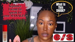 NEW MAKEUP One Size Foundation On OILY Dark Skin is it WORTH the HYPE [upl. by Eugenle]