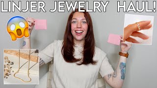 LINJER JEWELRY HAUL AND 2 MONTH QUALITY UPDATE  Kenzie Scarlett [upl. by Lebatsirhc]