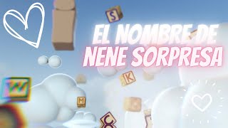 Nombre de nene sorpresa [upl. by Anoyet362]