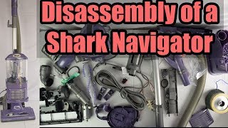 Disassembly of a Shark Navigator Lift Away Vacuum Cleaner  Whats Inside [upl. by Adnoraj]